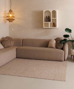 Low pile rug​ - Lush beige - sfeer