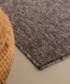 Square low pile rug - Lush grey