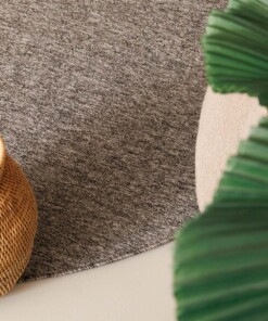 Round rug - Lush grey