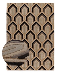 Modern rug - Skulptur mustard yellow - overzicht