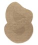 Design rug organic - Balans Flow beige - overzicht, thumbnail