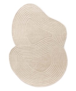 Design rug organic - Balans Flow ivory - overzicht