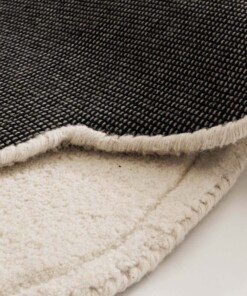 Design rug organic - Balans Stone ivory - close up, thumbnail