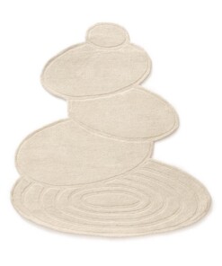 Design rug organic - Balans Stone ivory - overzicht