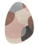 Organic wool rug - Dune apricot - overzicht, thumbnail