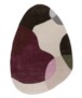 Organic wool rug - Dune purple - overzicht, thumbnail