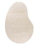 Organic wool rug - Flyt Pebble ivory - overzicht, thumbnail