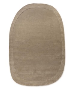 Organic wool rug - Flyt beige - overzicht