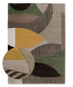 Retro rug - Skulptur Eye green - overzicht