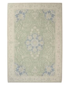 Outdoor rug vintage - Valenca Luna sage green - overzicht, thumbnail