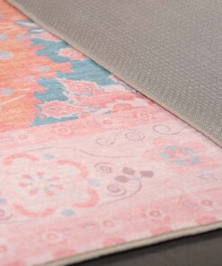 Outdoor rug vintage - Valenca Luna terra/pink