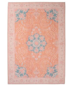 Outdoor rug vintage - Valenca Luna terra/pink - overzicht