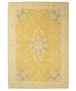 Outdoor rug vintage - Valenca Luna yellow - overzicht