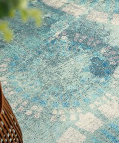 Indoor outdoor rug​ - Valenca Aria mint green