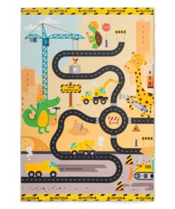 Soft childrens rug - Snugway Build multi - overzicht