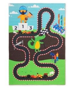Soft childrens rug - Snugway Racing multi - overzicht