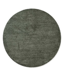 Washable round rug - Fresh green - overzicht, thumbnail