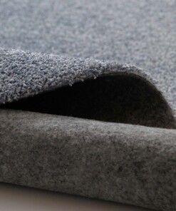 Washable round rug - Fresh powder blue - close up