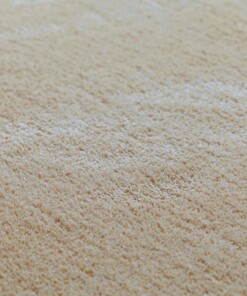 Washable round rug - Softwash cream - close up