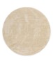 Washable round rug - Softwash cream - overzicht, thumbnail