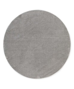 Washable round rug - Softwash light grey - overzicht, thumbnail