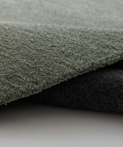 Washable round rug - Softwash sage green - close up, thumbnail Washable round rug - Softwash sage green - close up, thumbnail