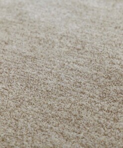 Washable round rug - Softwash sand color - close up, thumbnail