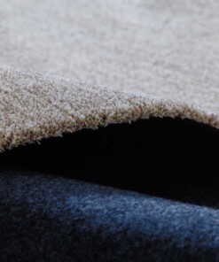 Washable round rug - Softwash sand color - close up, thumbnail