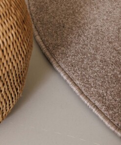 Round rug - Fine beige