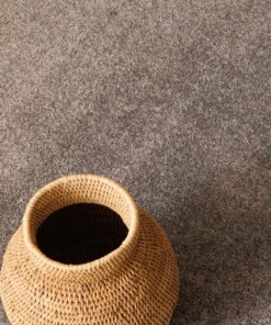 Round rug - Fine light grey