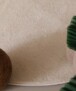 Round rug - Fine cream