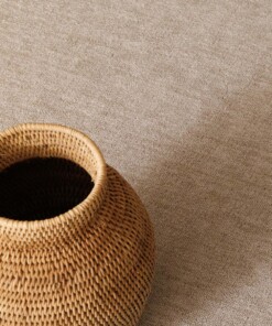 Round rug - Lush cream