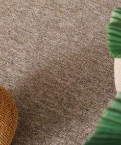 Round rug - Lush taupe/light grey