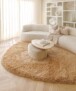 Shaggy rug organic - Sveve Pebble beige - sfeer, thumbnail