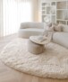 Shaggy rug organic - Sveve Pebble ivory - sfeer, thumbnail
