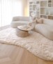 Shaggy rug organic - Sveve ivory - sfeer, thumbnail