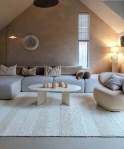 Wool rug - Skift ivory - sfeer