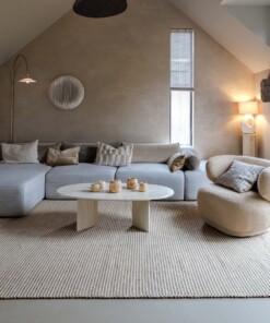 Wool rug - Strim beige - sfeer