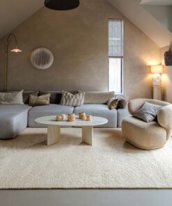 Wool rug - Tvist licht beige - sfeer
