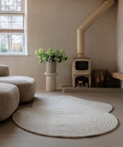 Design rug organic - Balans Flow ivory - sfeer