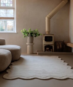 Design rug organic - Balans Swirl ivory - sfeer