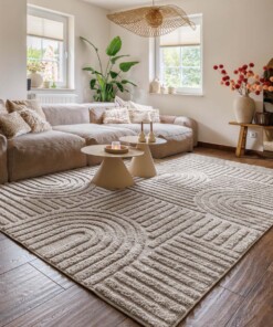 Scandinavian rug - Arc Bend beige - sfeer