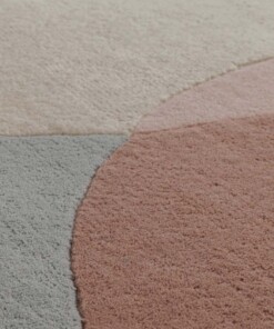 Wool rug - Dune apricot - close up, thumbnail Wool rug - Dune apricot - close up, thumbnail
