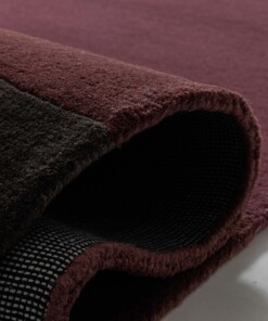 Wool rug - Dune purple - close up, thumbnail