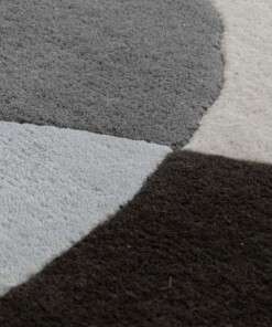 Wool rug - Dune purple - close up, thumbnail