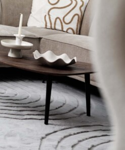Fluffy rug - Carvy light grey
