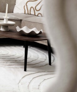 Fluffy rug - Carvy cream
