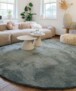 Washable round rug - Clean Prestige green - sfeer, thumbnail