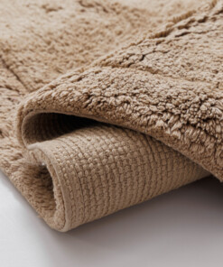 Bath mat - Lunja beige - close up, thumbnail