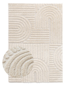 Scandinavian rug - Arc Bend cream - overzicht